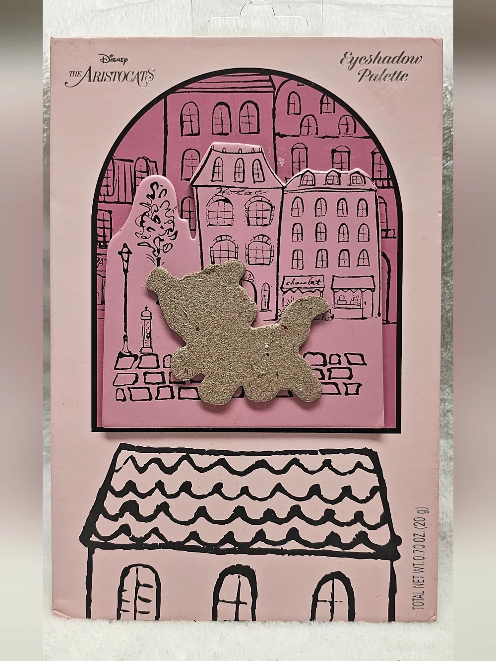 The Aristocats Eyeshadow Palette flawed cover no cat